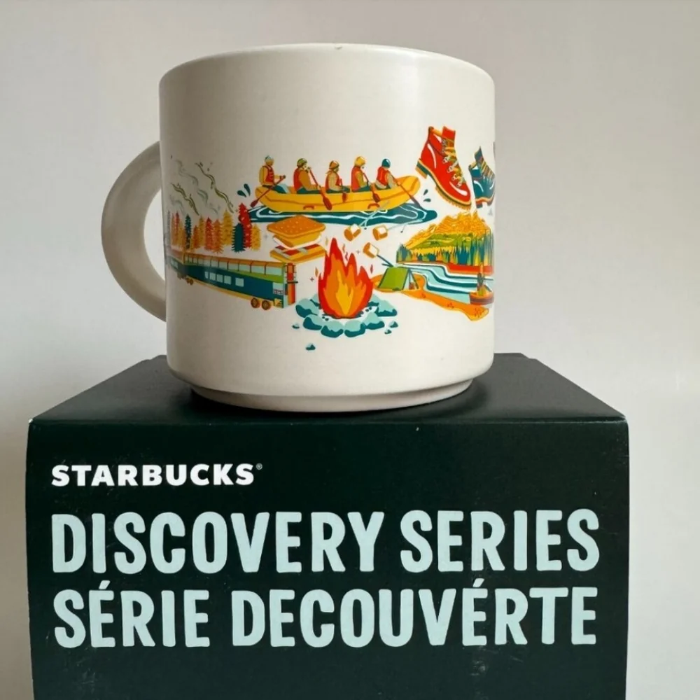 Starbucks BANFF Discovery Series Coffee Tea Mug NEW - Picture 3 of 4